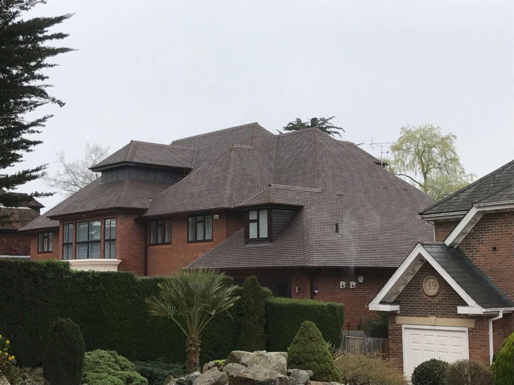 New pitched roof installation, Hertfordshire